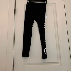 Calvin Klein black leggings, brand new